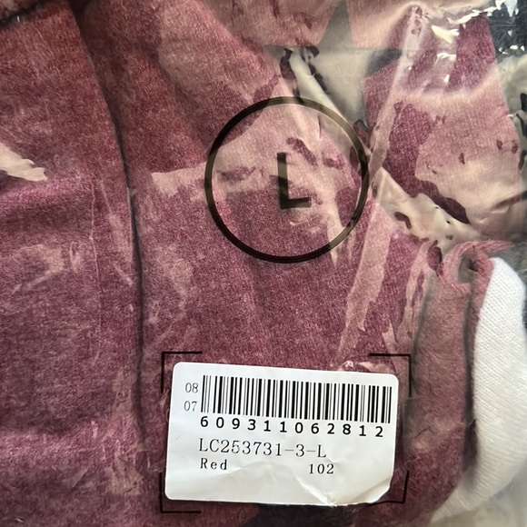 STAR Color Block Pullover Sweatshirt New - Picture 2 of 2